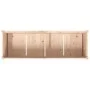 Jardinera de madera maciza de pino 150x50x70 cm de vidaXL, Maceteros y jardineras - Ref: Foro24-837489, Precio: 144,62 €, Des...