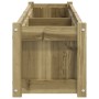 Jardinera de madera de pino impregnada 150x31x31 cm de vidaXL, Maceteros y jardineras - Ref: Foro24-837482, Precio: 83,18 €, ...