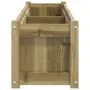 Jardinera de madera de pino impregnada 150x31x31 cm de vidaXL, Maceteros y jardineras - Ref: Foro24-837482, Precio: 79,87 €, ...