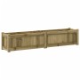 Jardinera de madera de pino impregnada 150x31x31 cm de vidaXL, Maceteros y jardineras - Ref: Foro24-837482, Precio: 83,18 €, ...