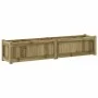 Jardinera de madera de pino impregnada 150x31x31 cm de vidaXL, Maceteros y jardineras - Ref: Foro24-837482, Precio: 79,87 €, ...
