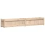 Jardinera de madera maciza de pino 180x31x31 cm de vidaXL, Maceteros y jardineras - Ref: Foro24-837494, Precio: 79,11 €, Desc...