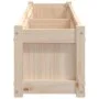 Jardinera de madera maciza de pino 180x31x31 cm de vidaXL, Maceteros y jardineras - Ref: Foro24-837494, Precio: 79,11 €, Desc...