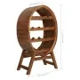 Wine rack for 13 bottles solid acacia wood by vidaXL, Wine racks - Ref: Foro24-44036, Price: 105,22 €, Discount: %