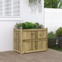 Jardinera de madera de pino impregnada 90x50x70 cm de vidaXL, Maceteros y jardineras - Ref: Foro24-837473, Precio: 123,17 €, ...
