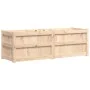 Jardinera de madera maciza de pino 150x50x50 cm de vidaXL, Maceteros y jardineras - Ref: Foro24-837484, Precio: 102,26 €, Des...