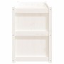 Jardinera de madera maciza de pino blanca 150x50x70 cm de vidaXL, Maceteros y jardineras - Ref: Foro24-837490, Precio: 195,87...