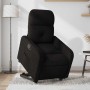 Sillón reclinable elevable tela negro en Sillones | Comprar online en Foru.es