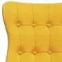 Sillón de relax de tela amarillo mostaza de vidaXL, Sillones - Ref: Foro24-341275, Precio: 121,70 €, Descuento: %