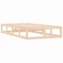 Small solid wood single bed frame 75x190 cm by vidaXL, Beds and slatted bases - Ref: Foro24-820821, Price: 64,76 €, Discount: %