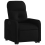 Sillón reclinable elevable tela negro en Sillones | Comprar online en Foru.es