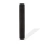 Alfombra de entrada rectangular de nudo 90x150 cm negra de vidaXL, Felpudos - Ref: Foro24-132715, Precio: 36,14 €, Descuento: %