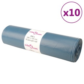 Bolsas de basura azules 100 unidades 240 l de vidaXL, Bolsas de basura - Ref: Foro24-155347, Precio: 64,30 €, Descuento: %