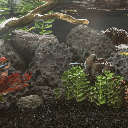 Rocas volcánicas negras 25 kg 10-30 cm de vidaXL, Decoración de acuarios - Ref: Foro24-155326, Precio: 74,77 €, Descuento: %