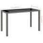 Set de comedor de jardín 6 pzas y cojines ratán sintético gris de vidaXL, Conjuntos de jardín - Ref: Foro24-43905, Precio: 44...