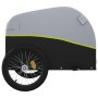 Remolque para bicicleta hierro negro y verde 45 kg de vidaXL, Remolques para bicicletas - Ref: Foro24-94130, Precio: 86,55 €,...