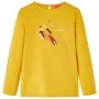 Camiseta infantil de manga larga ocre oscuro 92 de vidaXL, Camisetas para niños - Ref: Foro24-13634, Precio: 8,59 €, Descuent...