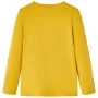 Camiseta infantil de manga larga ocre oscuro 128 de vidaXL, Camisetas para niños - Ref: Foro24-13482, Precio: 8,59 €, Descuen...