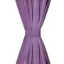 Micro-satin curtains with loops, 2 units, 140x225 cm, lilac. by vidaXL, Curtains and curtains - Ref: Foro24-132226, Price: 26...