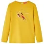 Camiseta infantil de manga larga ocre oscuro 116 de vidaXL, Camisetas para niños - Ref: Foro24-13636, Precio: 8,59 €, Descuen...