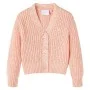 Rebeca de punto infantil rosa 140 de vidaXL, Ropa de abrigo para niños - Ref: Foro24-14569, Precio: 16,18 €, Descuento: %