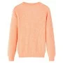 Jersey de punto infantil naranja claro 140 de vidaXL, Camisetas para niños - Ref: Foro24-14574, Precio: 13,26 €, Descuento: %
