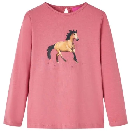 Camiseta infantil de manga larga rosa envejecido 92 de vidaXL, Camisetas para niños - Ref: Foro24-14019, Precio: 8,98 €, Desc...