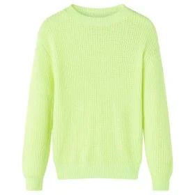 Jersey de punto infantil amarillo neón 104 de vidaXL, Camisetas para niños - Ref: Foro24-14576, Precio: 13,26 €, Descuento: %