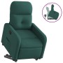Sillón reclinable elevable tela verde oscuro en Sillones | Comprar online en Foru.es