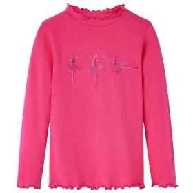 Camiseta infantil de manga larga rosa brillante 92 de vidaXL, Camisetas para niños - Ref: Foro24-13704, Precio: 8,30 €, Descu...
