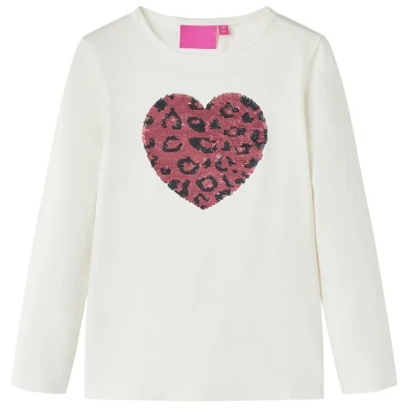 Camiseta infantil de manga larga crudo 104 de vidaXL, Camisetas para niños - Ref: Foro24-13790, Precio: 10,32 €, Descuento: %