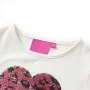 Camiseta infantil de manga larga crudo 128 de vidaXL, Camisetas para niños - Ref: Foro24-13792, Precio: 12,20 €, Descuento: %