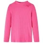 Camiseta infantil manga larga de punto elástico rosa brillante 104 de vidaXL, Camisetas para niños - Ref: Foro24-13840, Preci...
