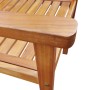 Sillas de jardín 2 unidades madera maciza acacia marrón de vidaXL, Sillas de jardín - Ref: Foro24-42626, Precio: 136,74 €, De...