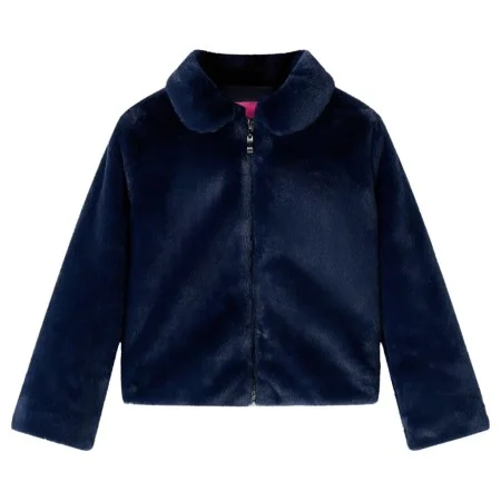 Chaqueta infantil de cuero sintético azul marino 116 de vidaXL, Ropa de abrigo para niños - Ref: Foro24-13856, Precio: 13,50 ...