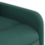 Sillón reclinable elevable tela verde oscuro en Sillones | Comprar online en Foru.es