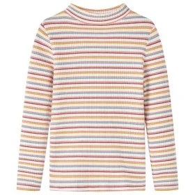 Camiseta infantil de manga larga cuello alto color crudo 116 de vidaXL, Camisetas para niños - Ref: Foro24-14356, Precio: 9,1...