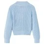 Cárdigan de punto infantil azul 128 de vidaXL, Ropa de abrigo para niños - Ref: Foro24-14583, Precio: 14,91 €, Descuento: %
