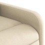Sillón reclinable elevable de tela color crema en Sillones | Comprar online en Foru.es
