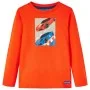 Camiseta infantil de manga larga naranja brillo 92 de vidaXL, Camisetas para niños - Ref: Foro24-12804, Precio: 8,12 €, Descu...