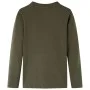 Camiseta infantil de manga larga caqui 92 de vidaXL, Camisetas para niños - Ref: Foro24-12819, Precio: 8,12 €, Descuento: %