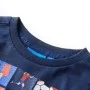 Camiseta infantil de manga larga azul marino mélange 128 de vidaXL, Camisetas para niños - Ref: Foro24-12702, Precio: 12,20 €...