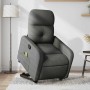 Silla de masaje reclinable de pie de tela gris oscuro en Sillones | Comprar online en Foru.es