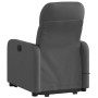 Silla de masaje reclinable de pie de tela gris oscuro en Sillones | Comprar online en Foru.es