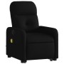 Sillón reclinable de masaje elevable tela negro en Sillones | Comprar online en Foru.es