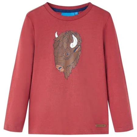 Camiseta infantil de manga larga rojo 104 de vidaXL, Camisetas para niños - Ref: Foro24-13000, Precio: 8,30 €, Descuento: %