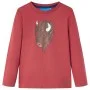 Camiseta infantil de manga larga rojo 104 de vidaXL, Camisetas para niños - Ref: Foro24-13000, Precio: 8,30 €, Descuento: %