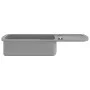 Kitchen sink with a gray granite bowl by vidaXL, Sinks - Ref: Foro24-142945, Price: 184,05 €, Discount: %