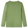 Camiseta infantil de manga larga caqui claro 116 de vidaXL, Camisetas para niños - Ref: Foro24-12761, Precio: 8,52 €, Descuen...