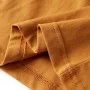 Camiseta infantil con manga larga ocre oscuro 140 de vidaXL, Camisetas para niños - Ref: Foro24-12948, Precio: 8,30 €, Descue...